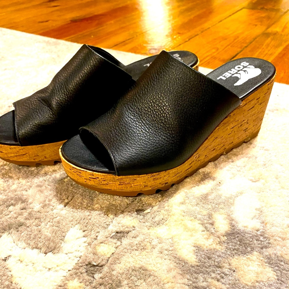Sorel Cameron wedge size 8, new